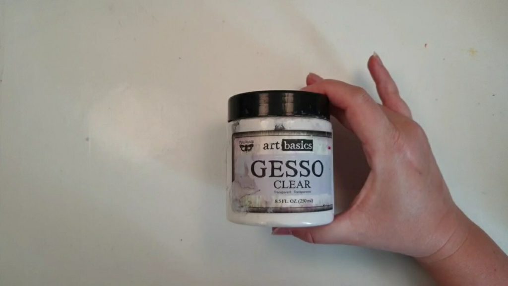 Page prep med gesso